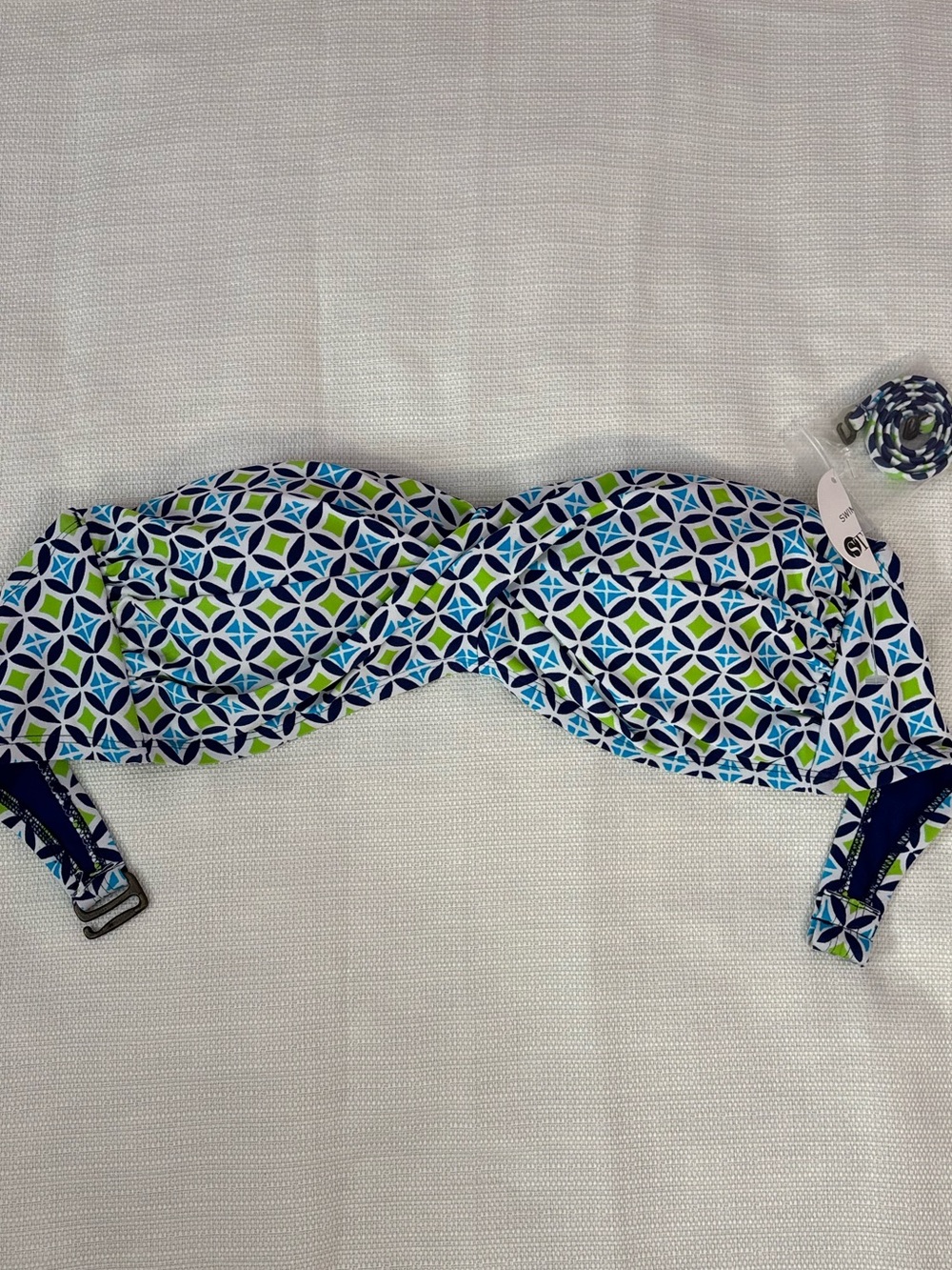 Stylus Women Bandeau Bikini Top Sz Medium NWT - - Picture 7 of 7